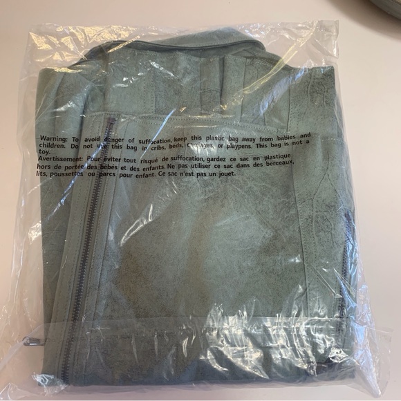 Maurices Faux Suede Moto Jacket XS Brand new - Picture 7 of 8